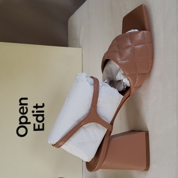 NEW Open Edit Austyn Quilted Sandal - Picture 2 of 11